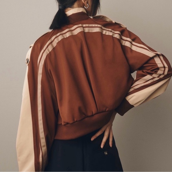 NWOT Anthropologie Pilcro Mix Bomber Jacket
Size Large - Picture 6 of 9